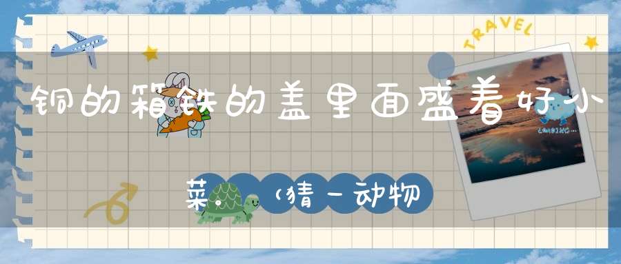 铜的箱，铁的盖，里面盛着好小菜。 （猜一动物）