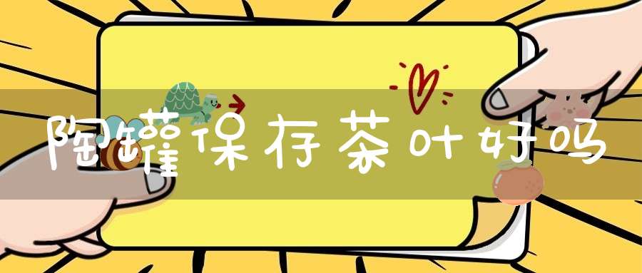 陶罐保存茶叶好吗