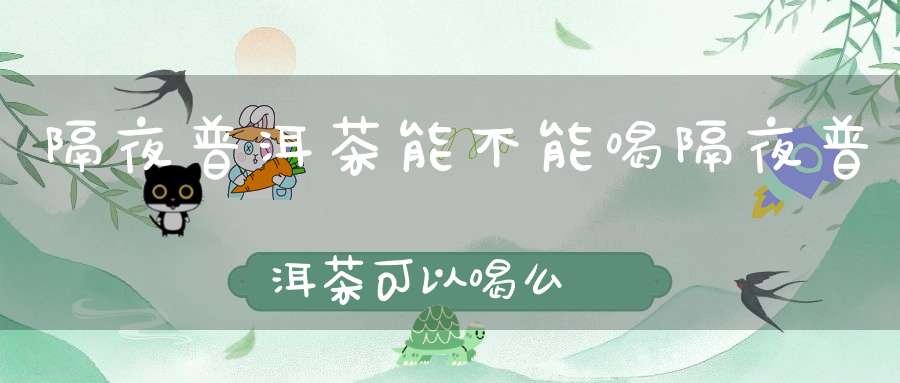 隔夜普洱茶能不能喝?隔夜普洱茶可以喝么