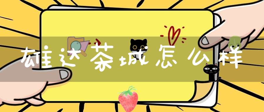 雄达茶城怎么样