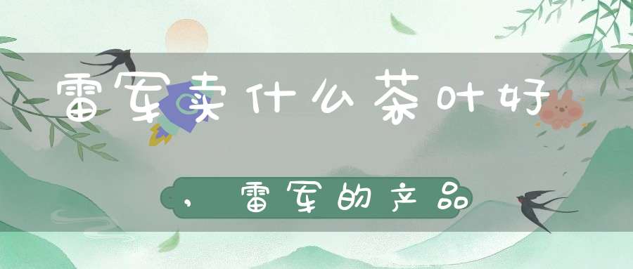 雷军卖什么茶叶好,雷军的产品