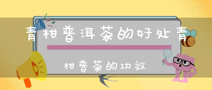 青柑普洱茶的好处青柑普茶的功效