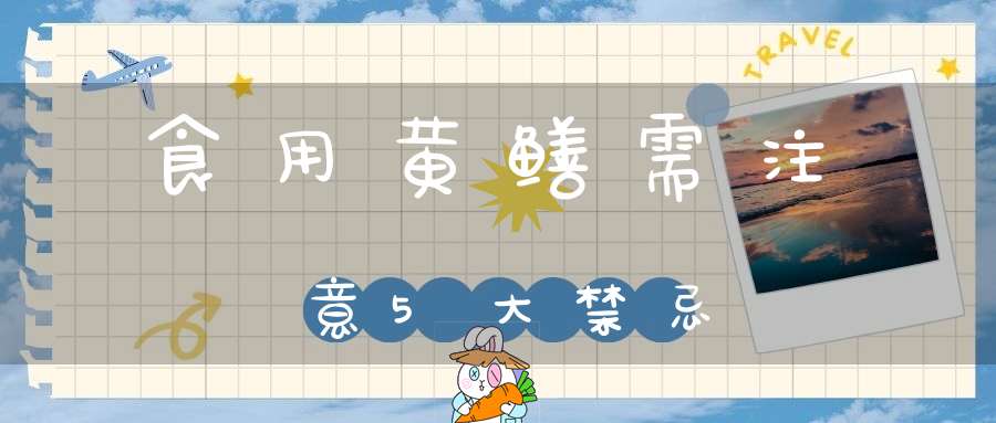 食用黄鳝需注意5大禁忌