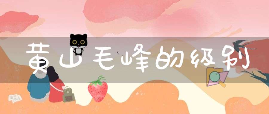 黄山毛峰的级别