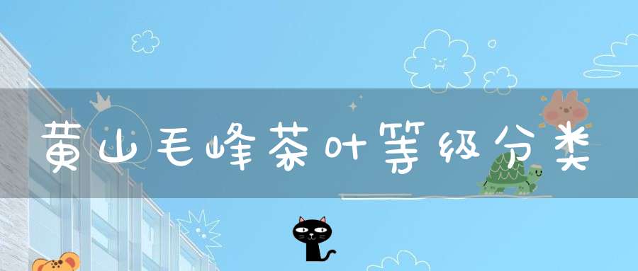 黄山毛峰茶叶等级分类