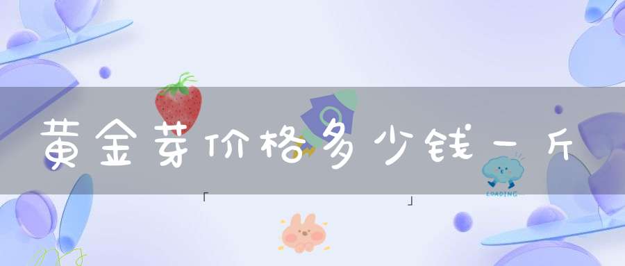 黄金芽价格多少钱一斤