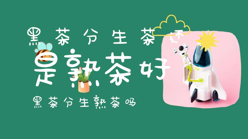 黑茶分生茶还是熟茶好黑茶分生熟茶吗