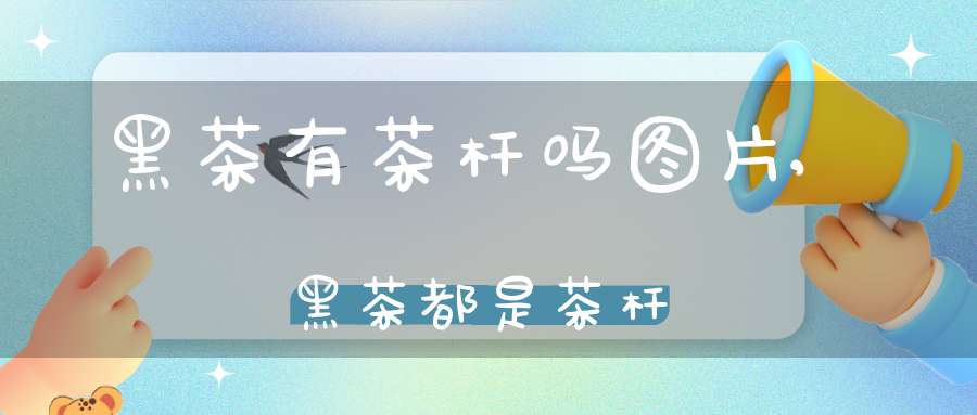 黑茶有茶杆吗图片,黑茶都是茶杆