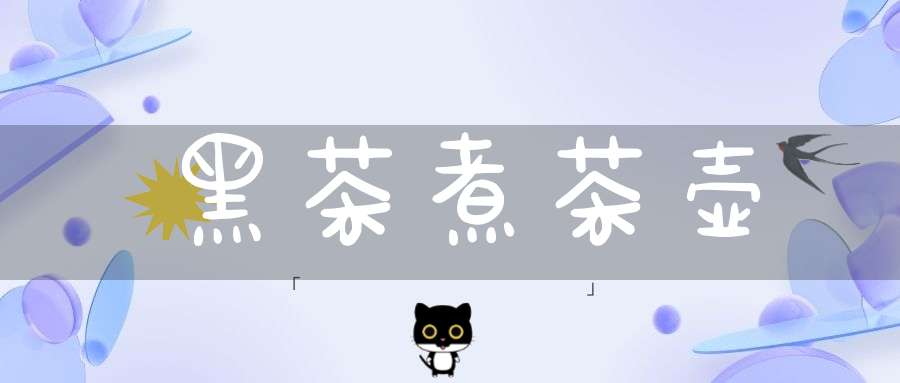 黑茶煮茶壶