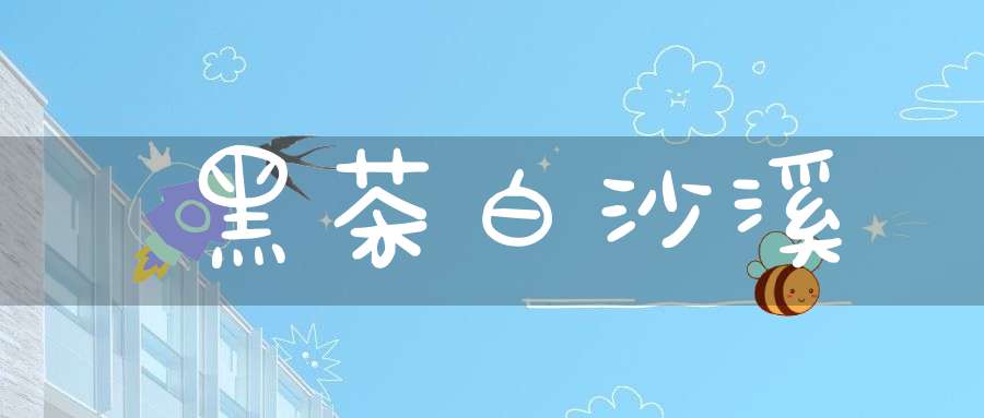 黑茶白沙溪