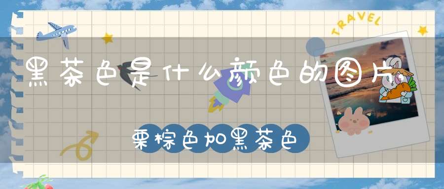 黑茶色是什么颜色的图片,栗棕色加黑茶色是什么颜色